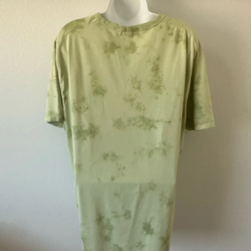 Lululemon Olive Tie-Dye T-Shirt‎